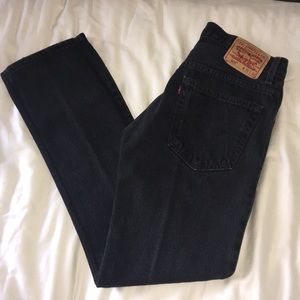 Levi’s 505 black Vintage Denim